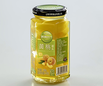 玻璃瓶装黄桃